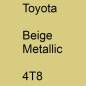 Preview: Toyota, Beige Metallic, 4T8.